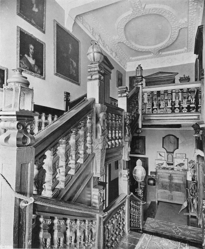 Sydenham House: The Stairway af Charles Latham