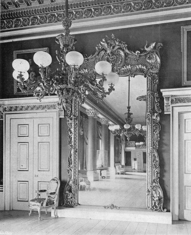 The Ballroom--A Reflection (s/h-billede) af Charles Latham