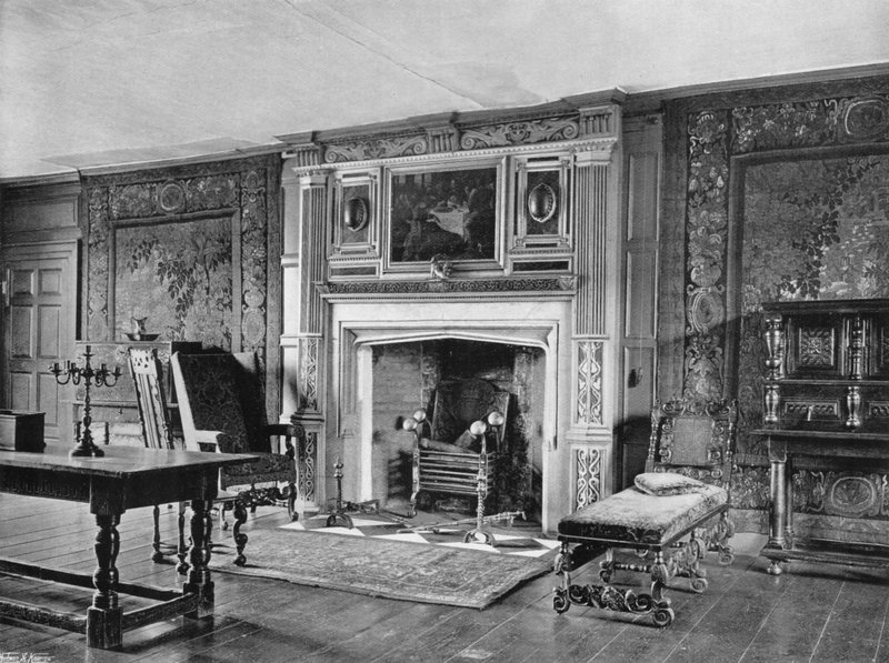 Tapestry-rummet i Rothamsted af Charles Latham