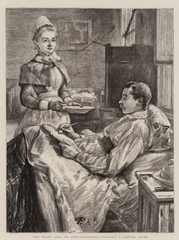 Royal Victoria Hospital, Netley af Charles Paul Renouard
