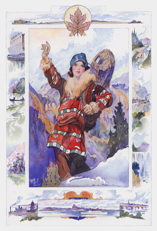 Canada (farve litho) af Charles Robinson