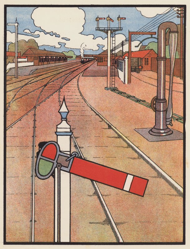 Jernbanekrydset af Charles Robinson