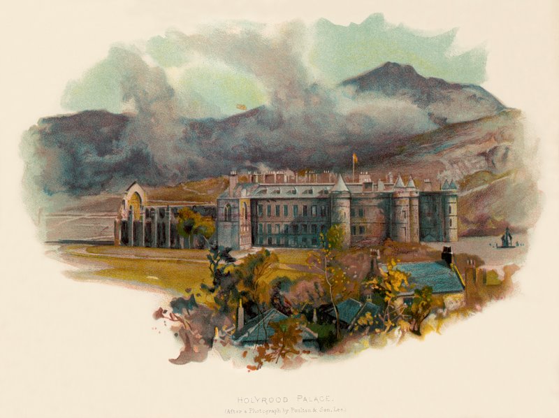 Holyrood Palace af Charles Wilkinson