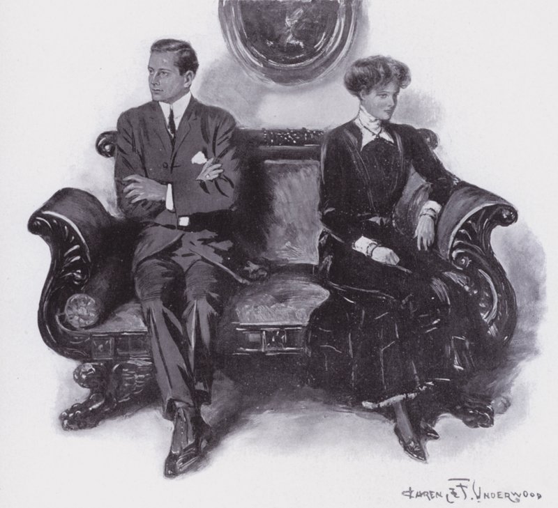 Elskere skænderi af Clarence F. Underwood