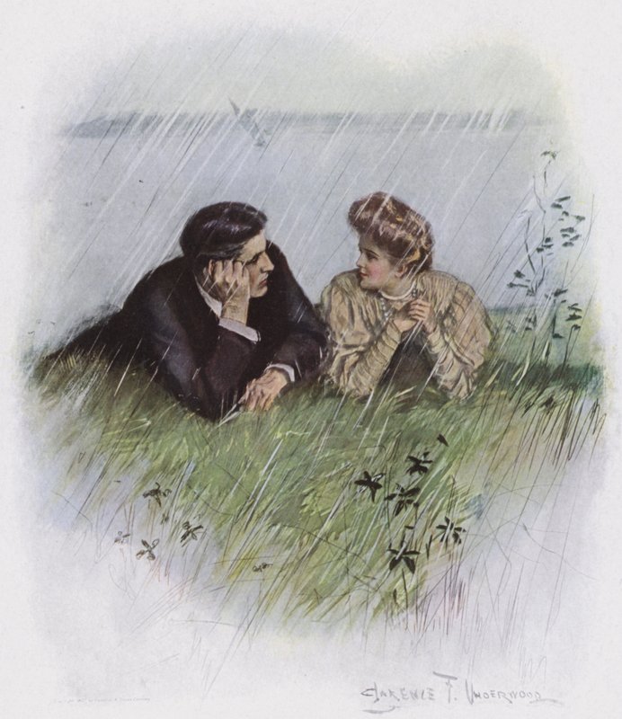 Par på en eng af Clarence F. Underwood