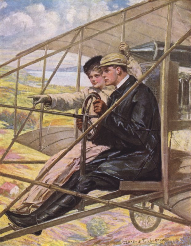 Kærlighed på vinger af Clarence F. Underwood