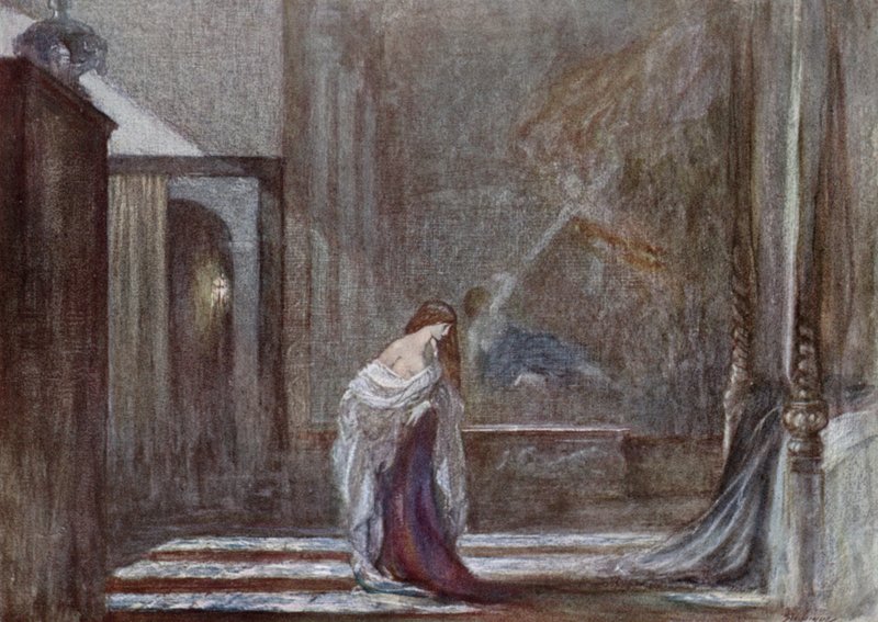 John Keats, The Eve of St Agnes af Claude Shepperson
