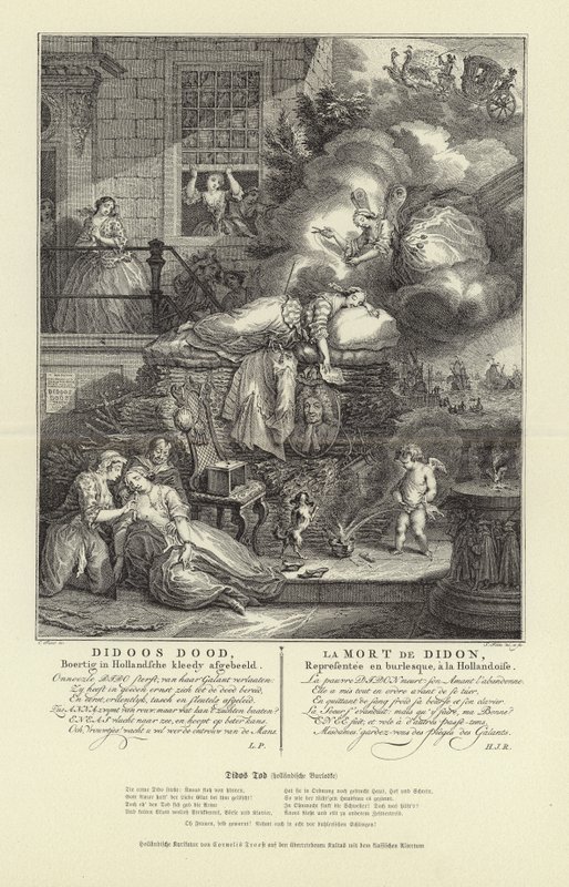 Didos død af Cornelis Troost