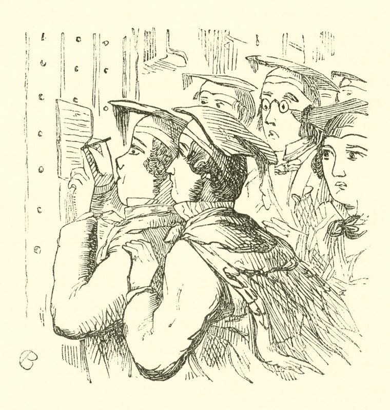 Højskoleeksamenliste af Cuthbert Bede