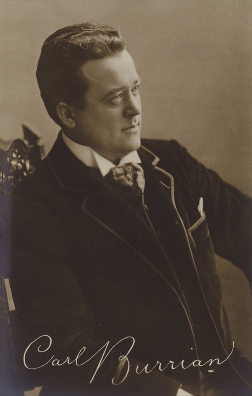 Carl Burrian, tjekkisk operatenor (1870-1924) af Czech Photographer
