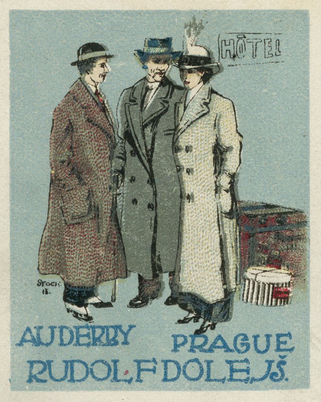 Au Derby Rudolf Dole mode, Prag af Czech School