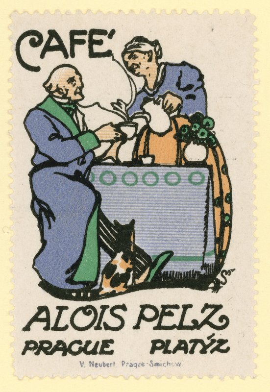 Cafe Alois Peltz, Prag af Czech School