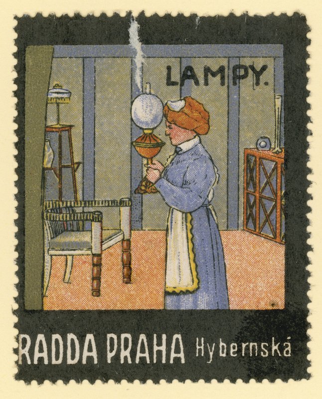 Lamper af Czech School