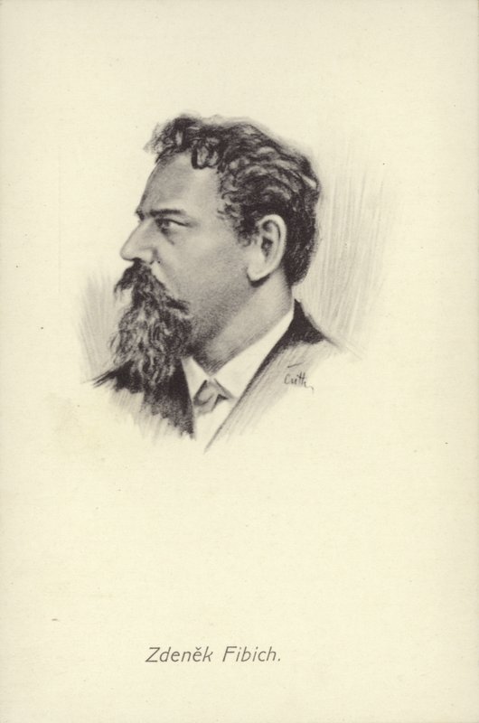 Zdenek Fibich, tjekkisk komponist (1850-1900) af Czech School