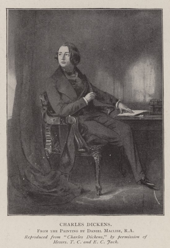 Charles dickens af Daniel Maclise