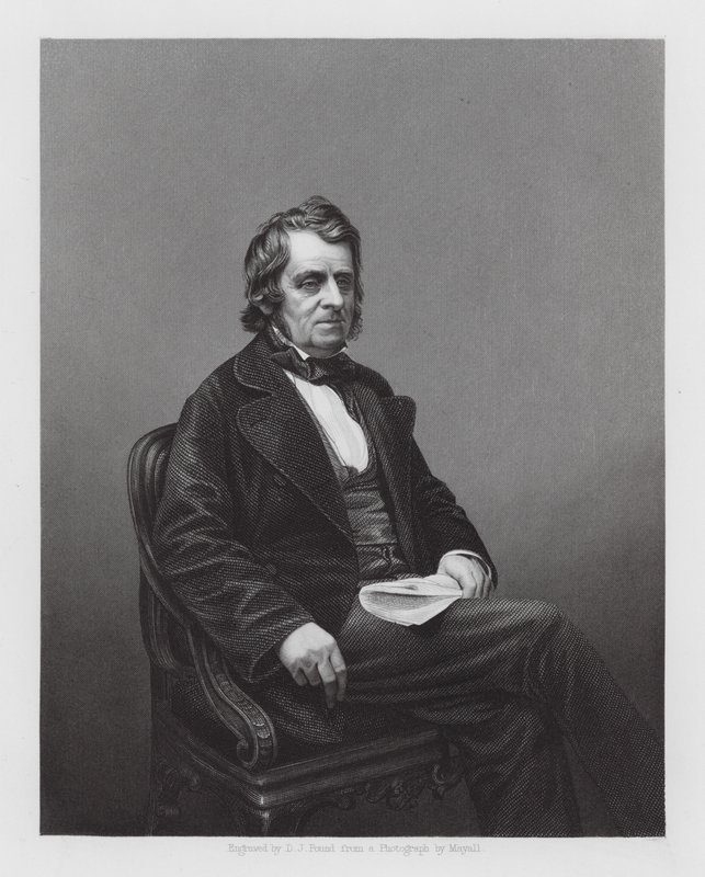 John Arthur Roebuck, britisk politiker (kobberstik) af Daniel John. Pound
