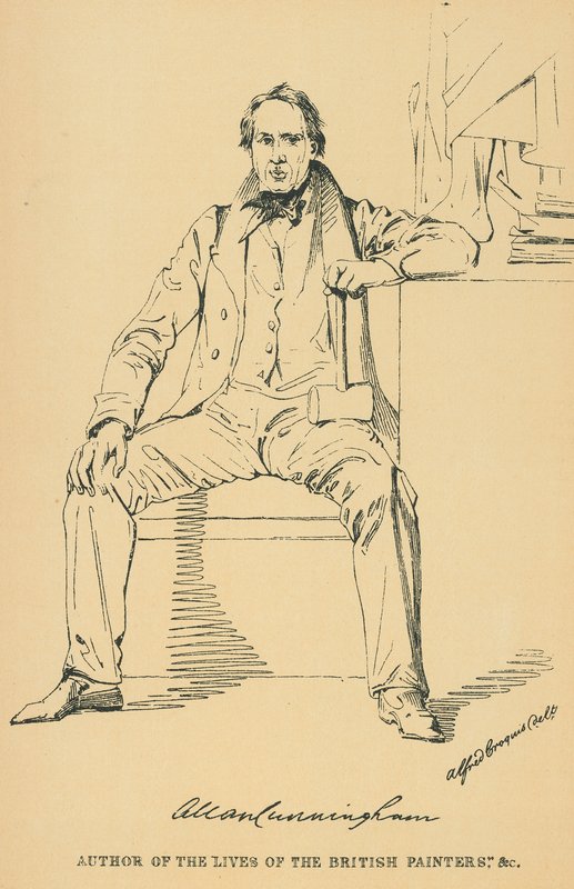 Allan Conningham af Daniel Maclise