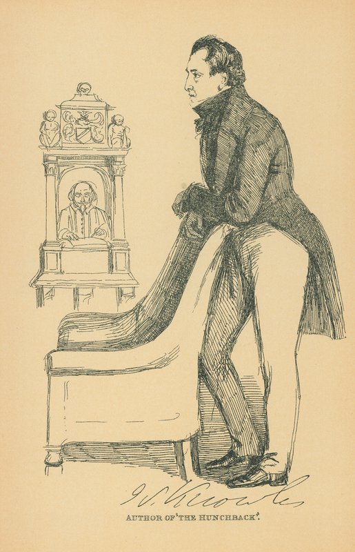Sheridan Knowles af Daniel Maclise
