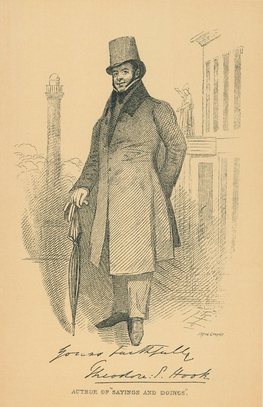 Theodore E Hook af Daniel Maclise