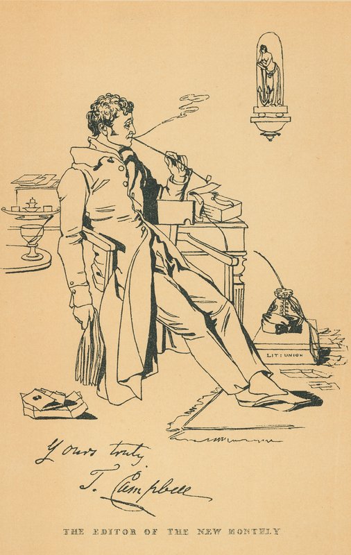 Thomas Campbell af Daniel Maclise
