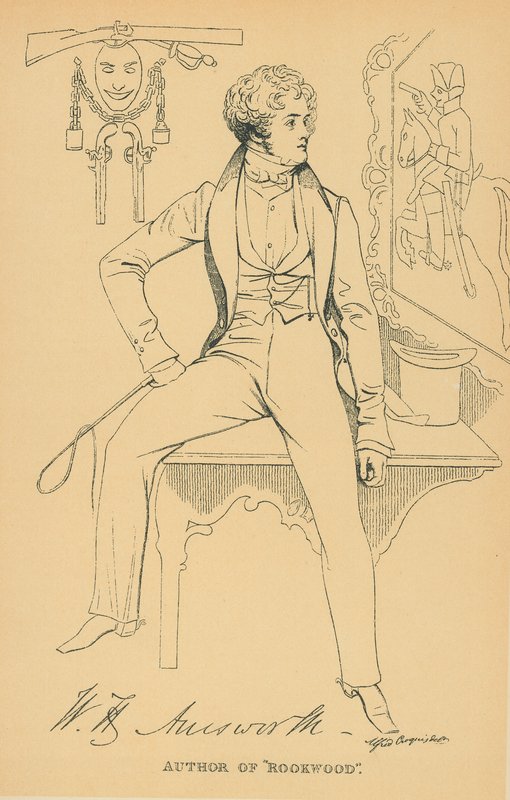 William Harrison Ainsworth af Daniel Maclise