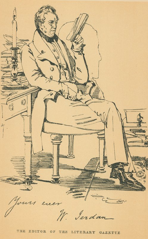 William Jerdan af Daniel Maclise