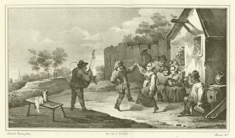 Landsbyfest af David Teniers the Younger