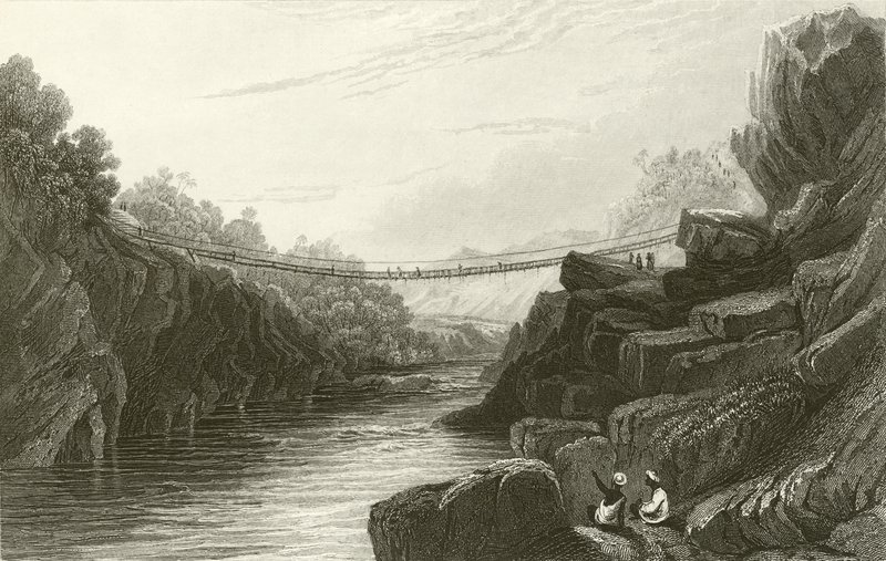 Græsrebbro ved Teree, Gurwall af David Cox