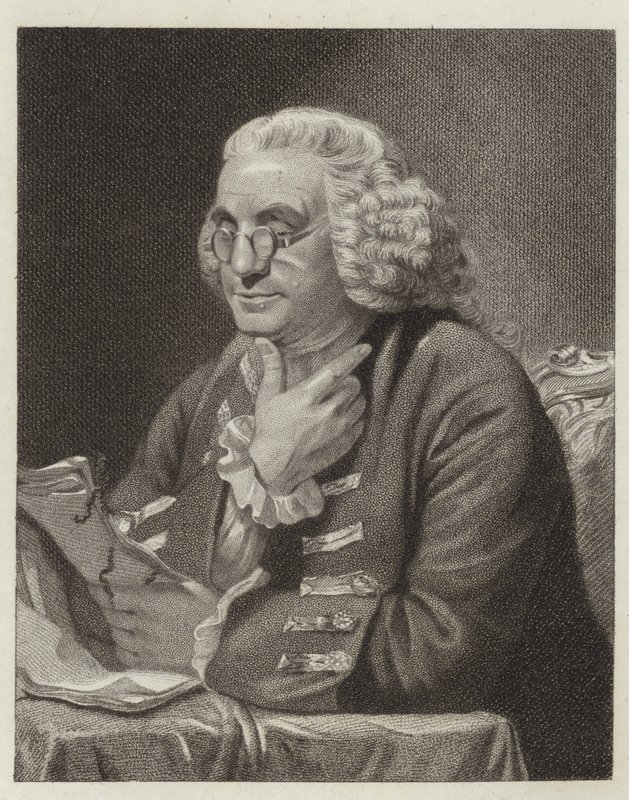 Benjamin Franklin af David Martin