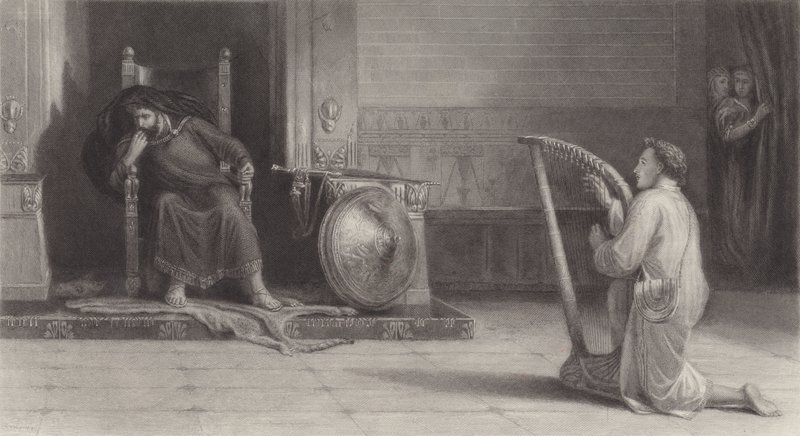 En Davids salme af David Wilkie
