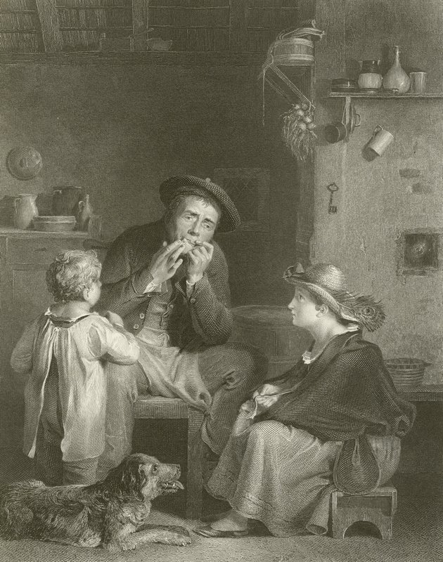 Jødernes Harpe af David Wilkie