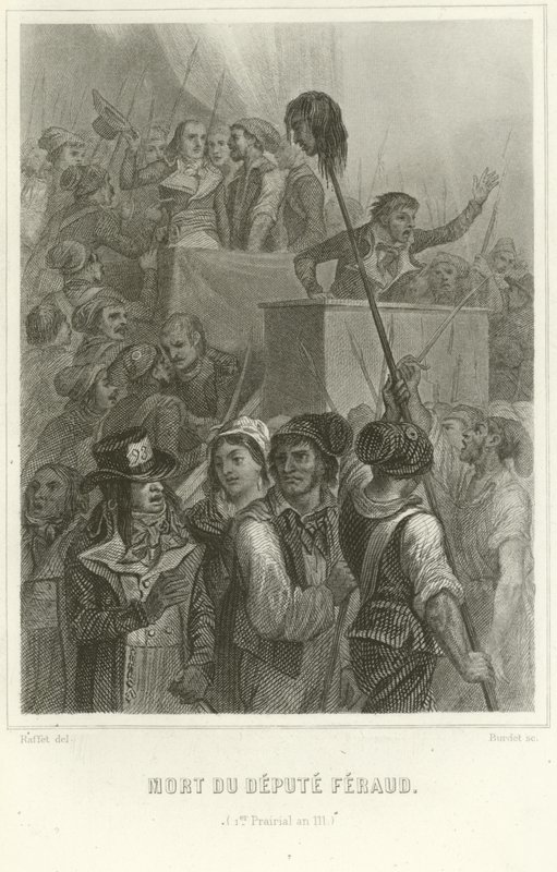 Deputy Ferauds død af Denis Auguste Marie Raffet