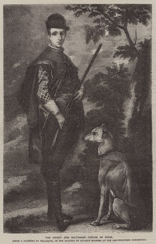 Spædbarnet Don Balthasar Carlos fra Spanien af Diego Velázquez