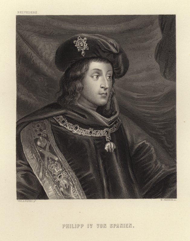 Filip IV af Spanien af Diego Velázquez