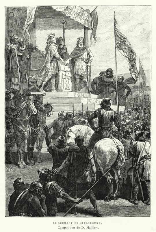 Strasbourg-eden (gravering) af Diogene Ulysse Napoleon Maillart