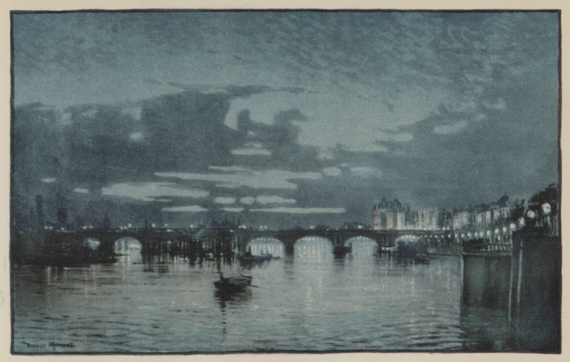 Waterloo Bridge af Donald Maxwell
