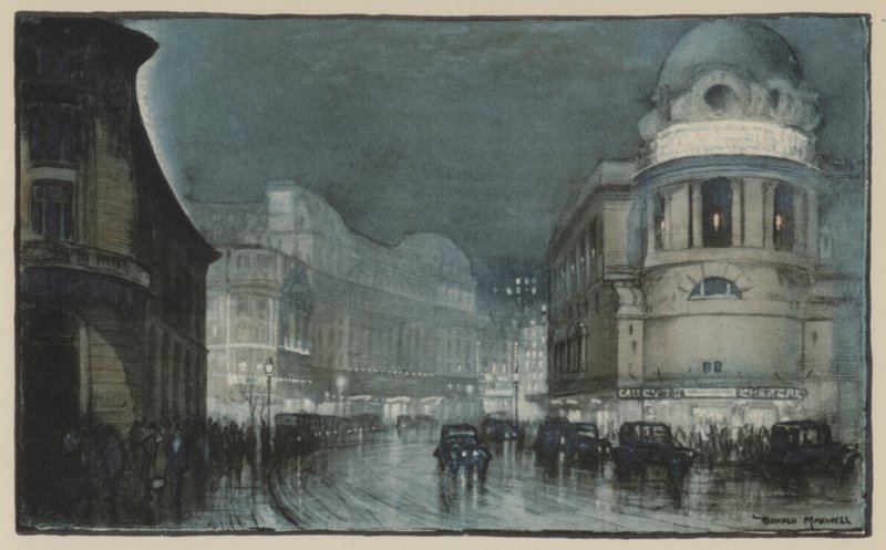 Aldwych af Donald Maxwell