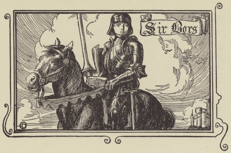 Sir Bors af Dora Curtis