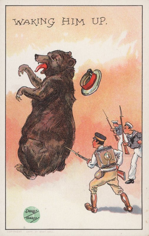 Waking Him Up, c.1904-05 af Dudley Hardy