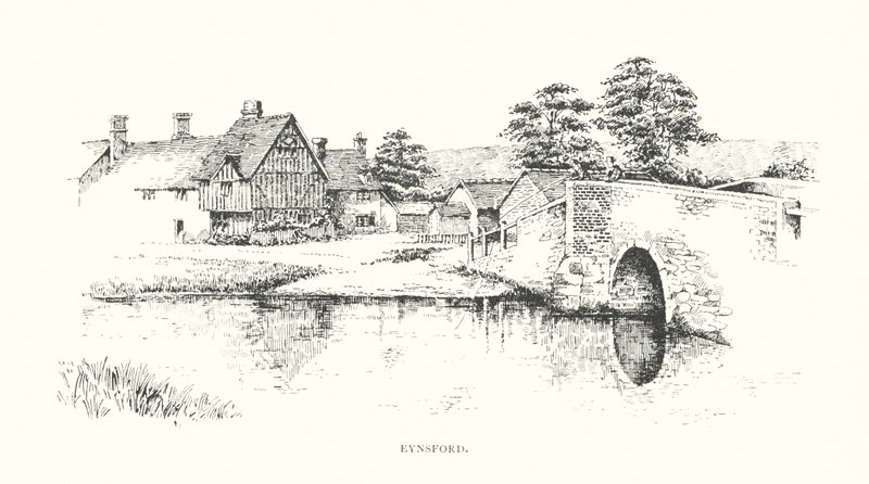 Eynsford (litografi) af Duncan Moul