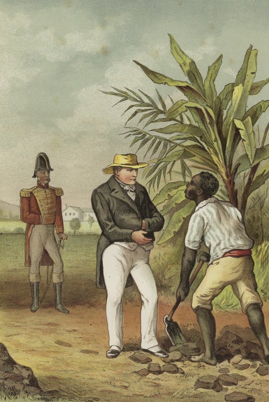 Napoleon på St. Helena af Dutch School