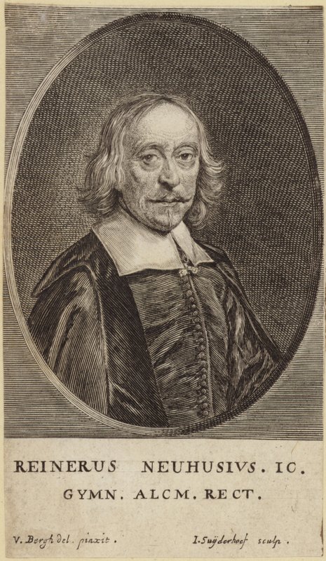 Portræt af Reinerus Neuhusius af Dutch School