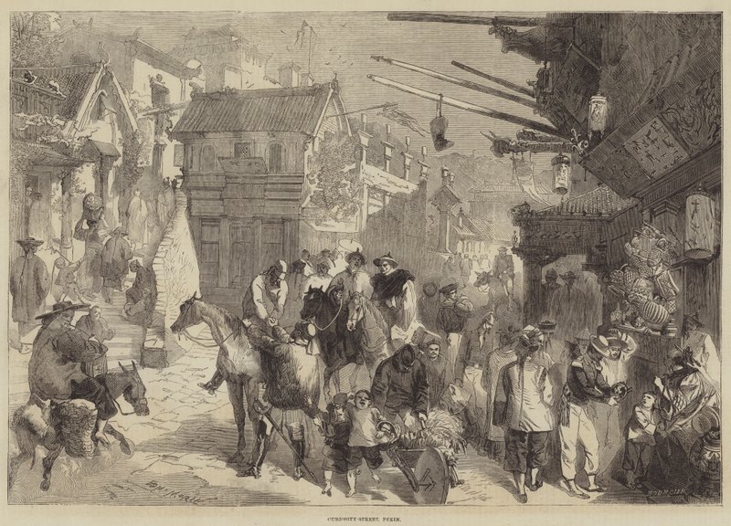 Curiosity-Street, Pekin af Edmond Morin
