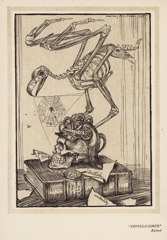 Kejserens krans: "Imperialismus" (litografi) af Edmund Joseph (after) Sullivan