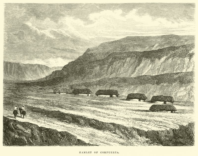 Hamlet of Gate af Edouard Riou