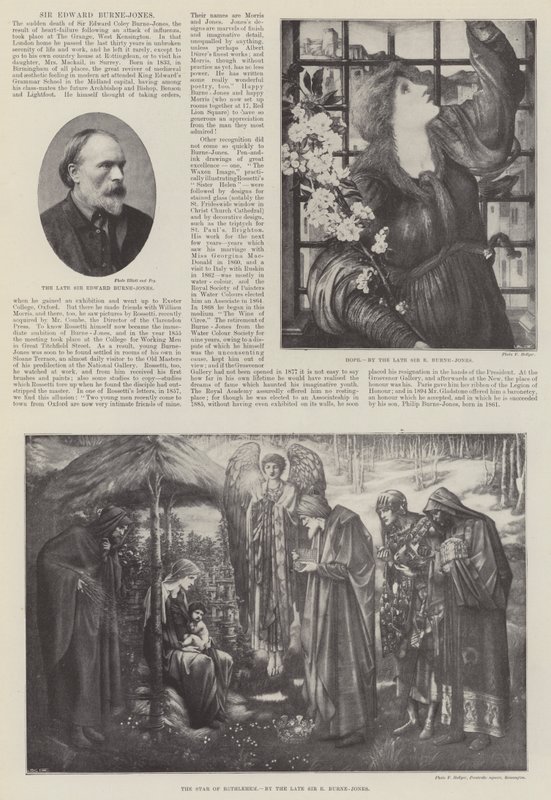 Sir Edward Burne-Jones af Edward Burne Jones
