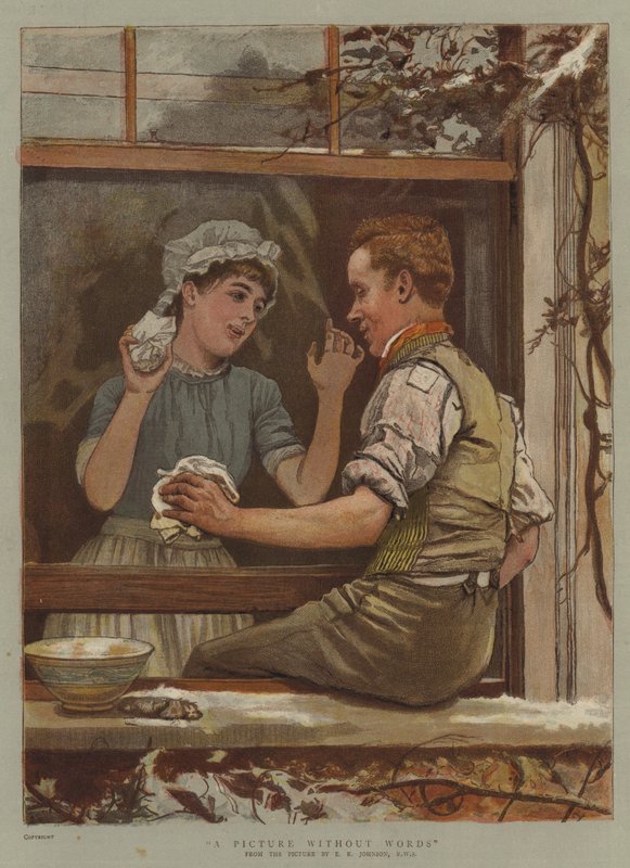 Et billede uden ord (chromolitho) af Edward Killingworth Johnson