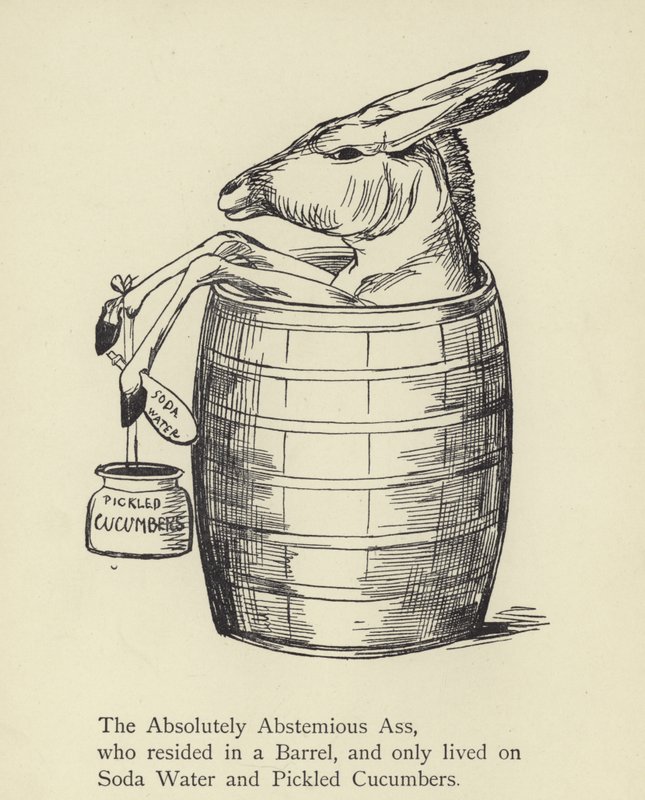 Den absolut afholdende røv af Edward Lear