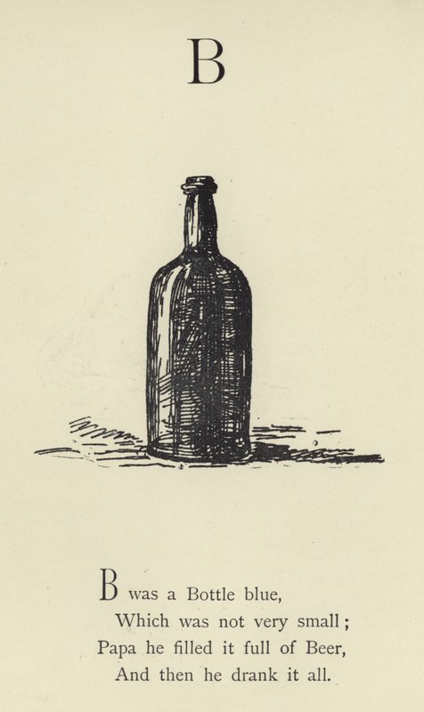 Bogstavet B af Edward Lear
