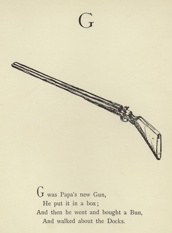 Bogstavet G af Edward Lear